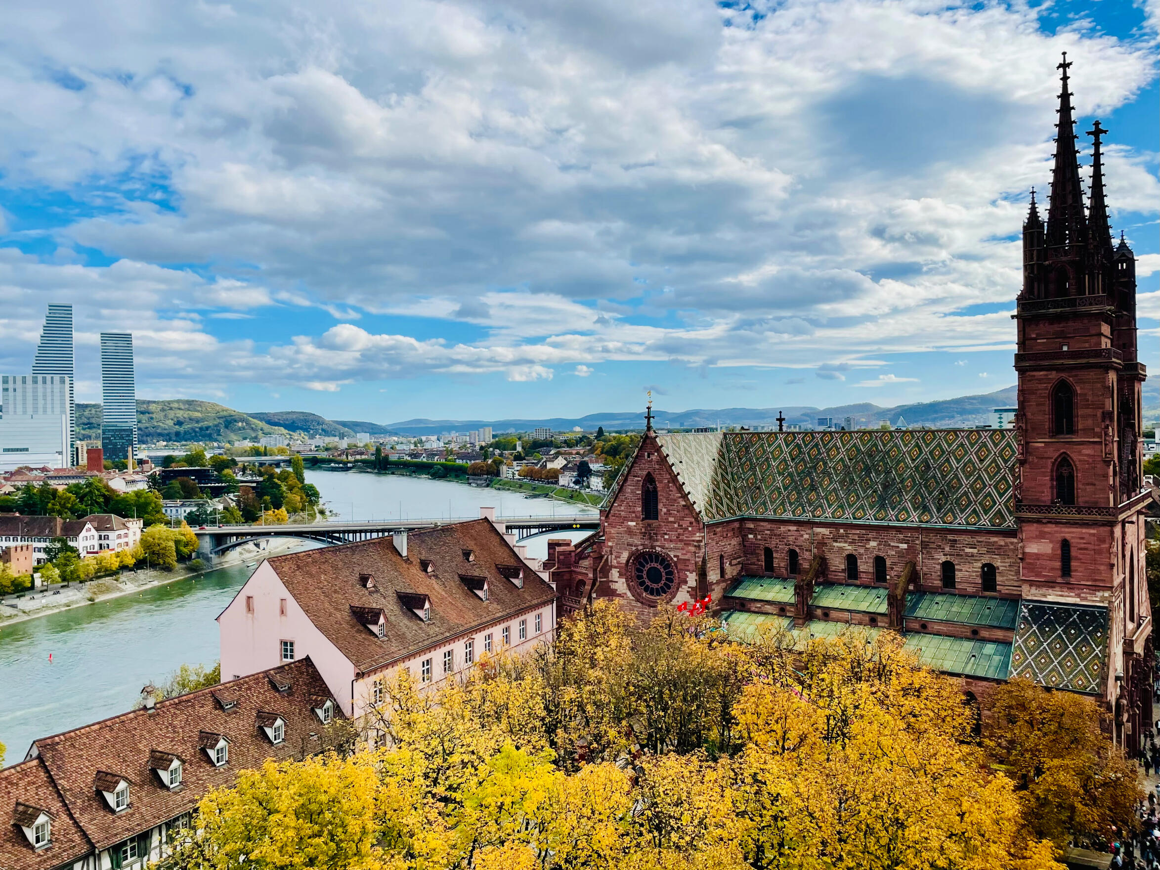 Basel Minster and the Rhine, Basel